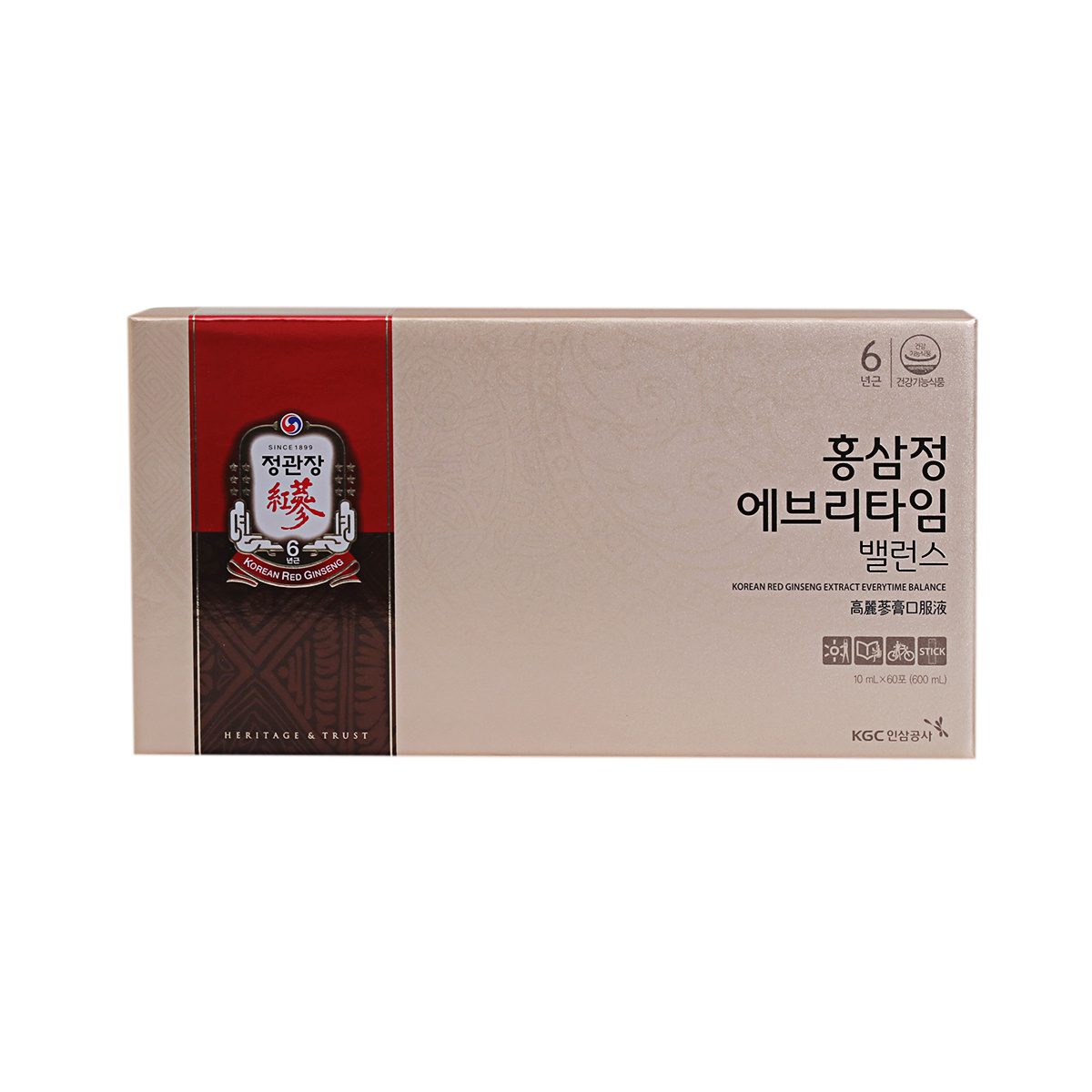 정관장 홍삼정 에브리타임 밸런스 10Ml × 60포:: 위메프